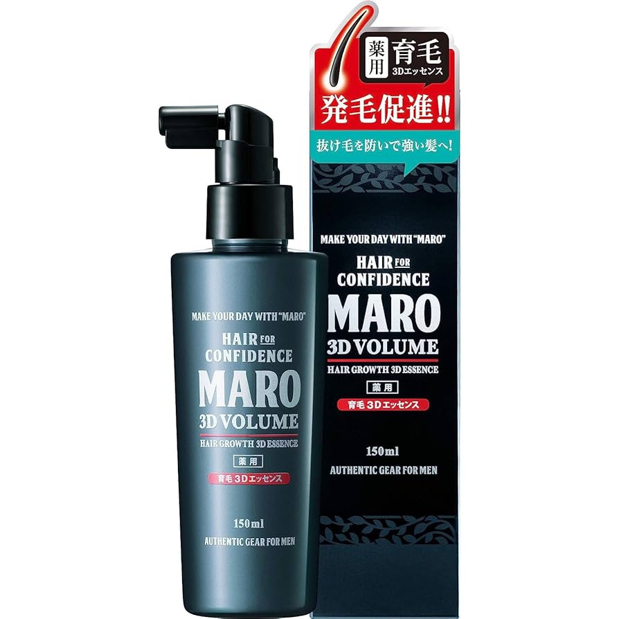 美容液 maro 発毛促進 薬用育毛 3Dエッセンス [ 医薬部外品 ] | MARO（マーロ